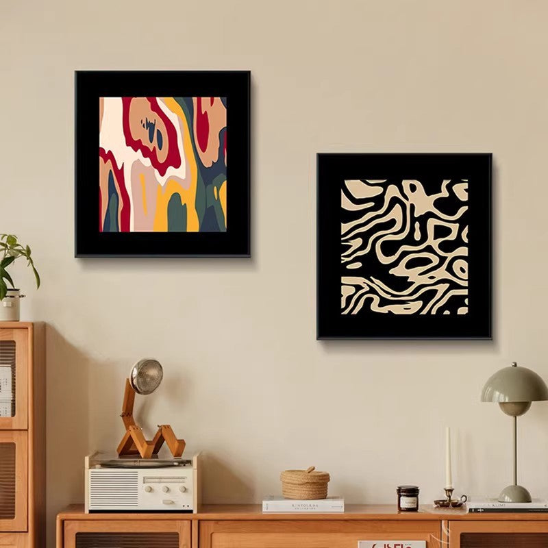 Modern Abstract Framed Artwork Homeandso