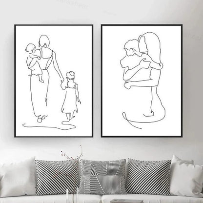 Fantasy-Themed Art Print Set Homeandso