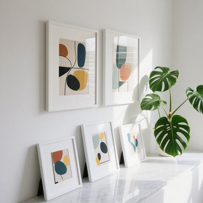 Minimalist Framed Art Collection