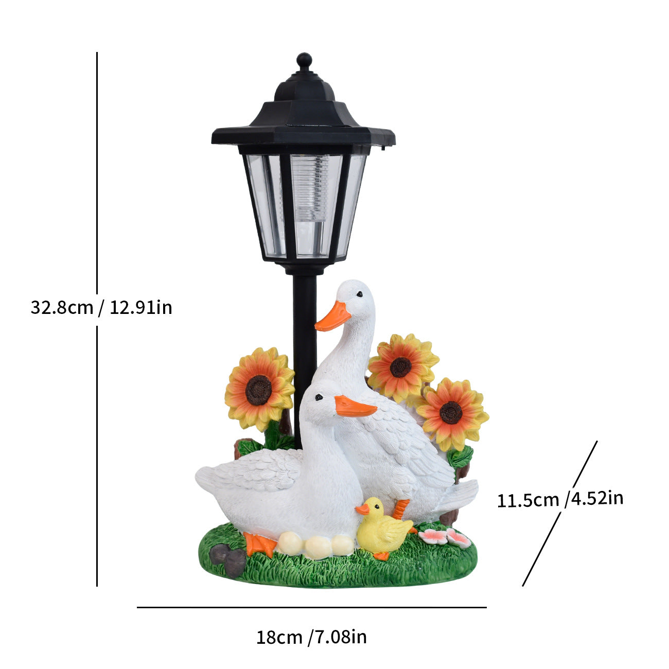 Elegant Swan Decorative Lamp Homeandso