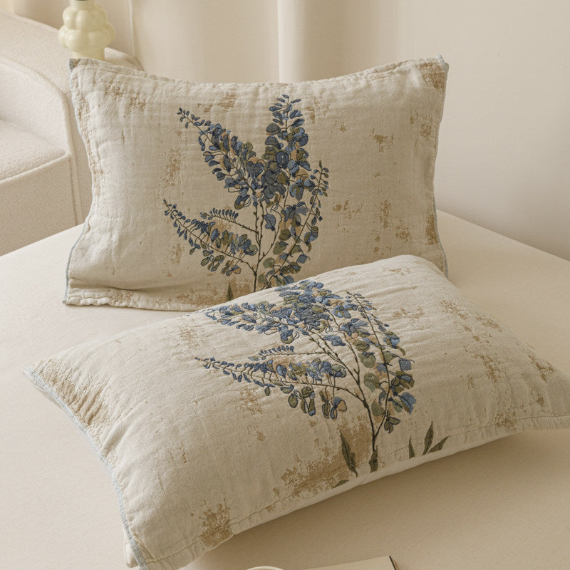 Decorative Decorative Floral Embroidered Throw Pillow Homeandso