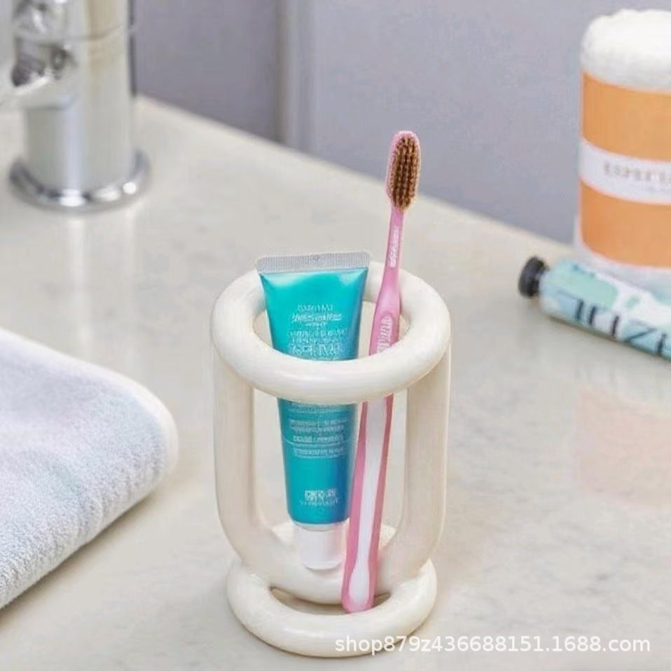 Modern Ceramic Toothbrush Holder Homeandso