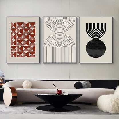 Abstract Minimalist Wall Art Print Homeandso