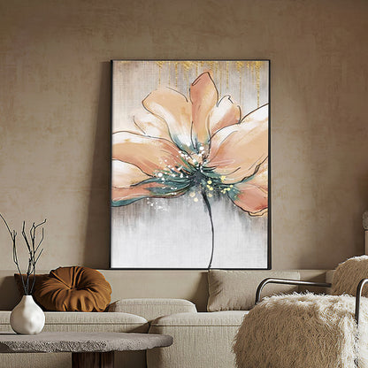 Elegant Floral Wall Art Print Homeandso