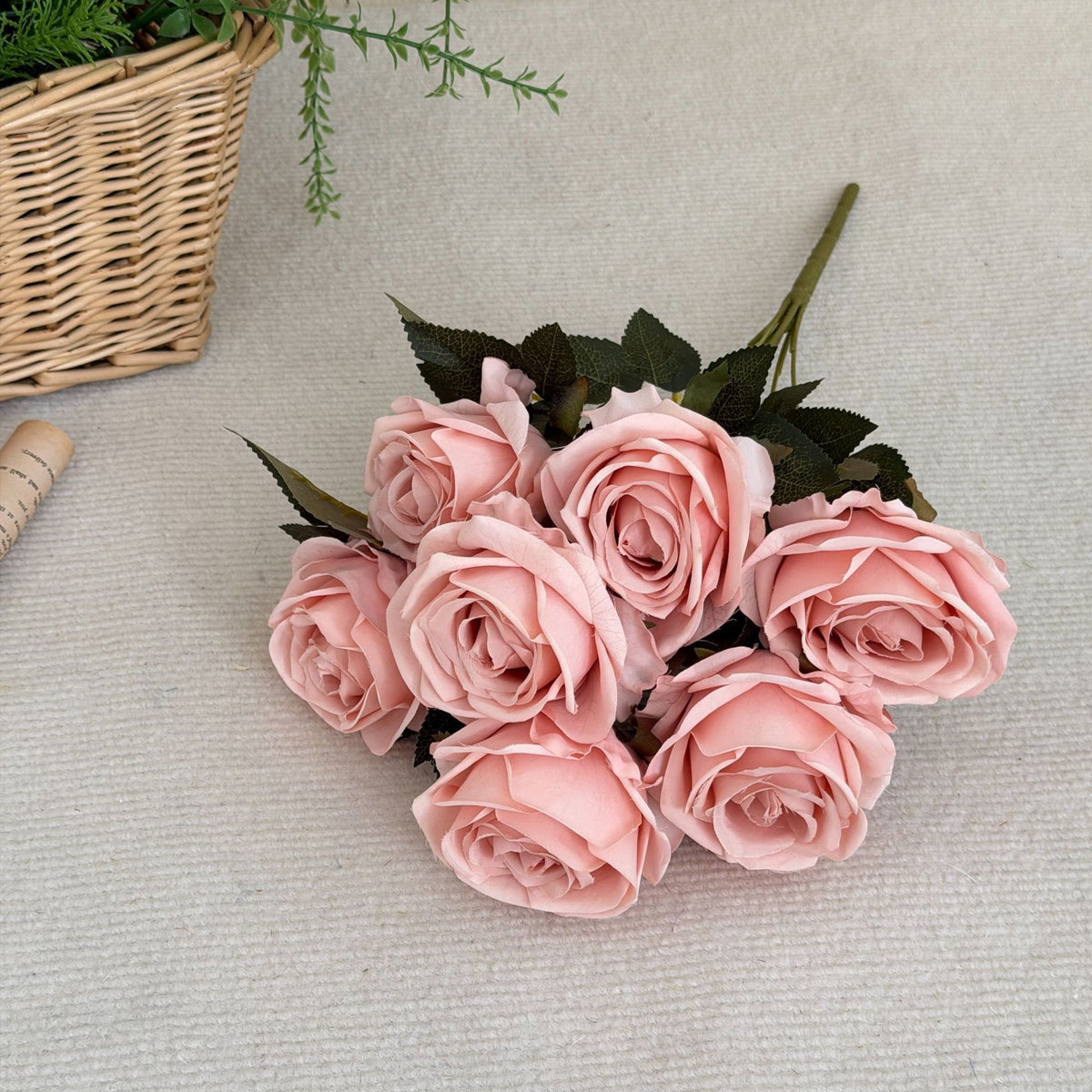 Realistic Rose Bouquet for Home Display