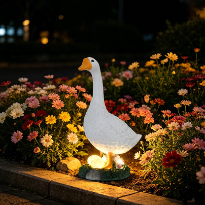 Garden Decorative Goose Figurine Homeandso
