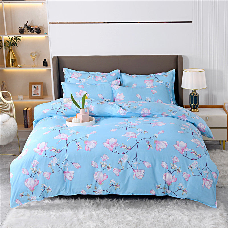 Floral Patterned Duvet Cover Set