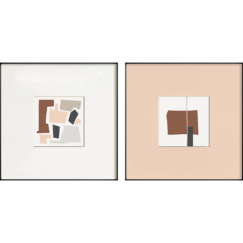 Abstract Framed Geometric Wall Art Homeandso