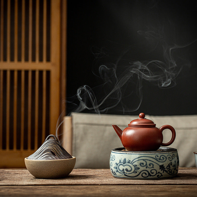 Mountain-Inspired Decorative Incense Holder Homeandso