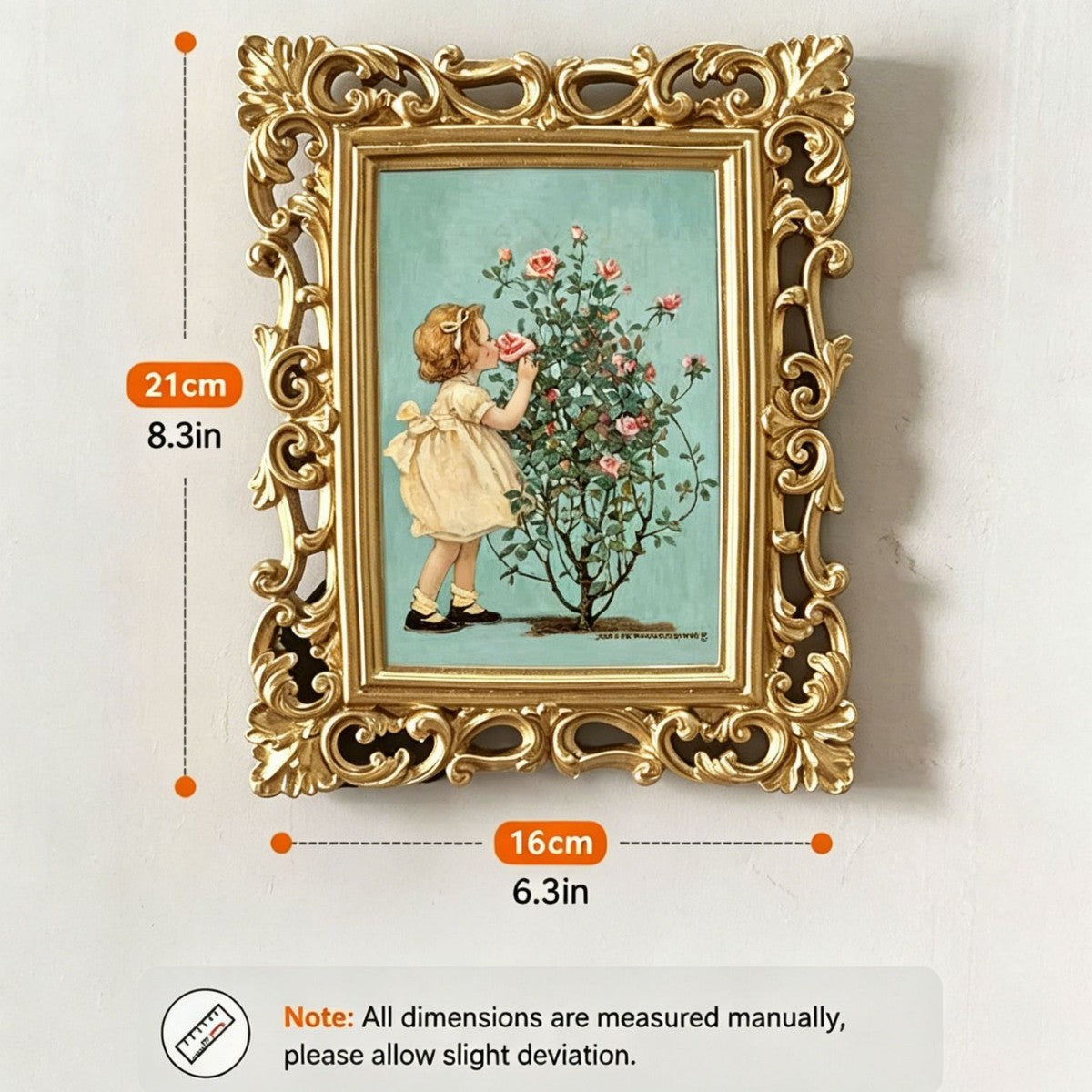Vintage Floral Artwork Framed Print Homeandso