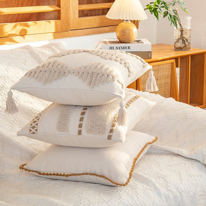 Textured Artisan Throw Pillow