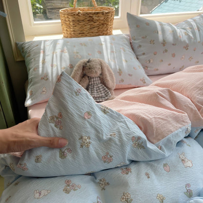 Playful Cartoon Duvet Cover Set Homeandso