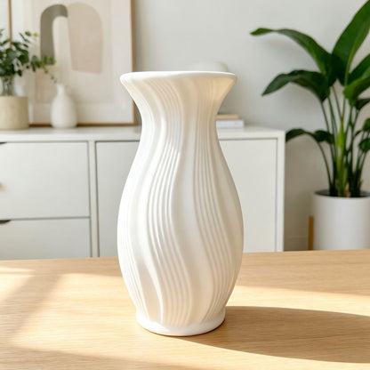 Textured Decorative Flower Vase