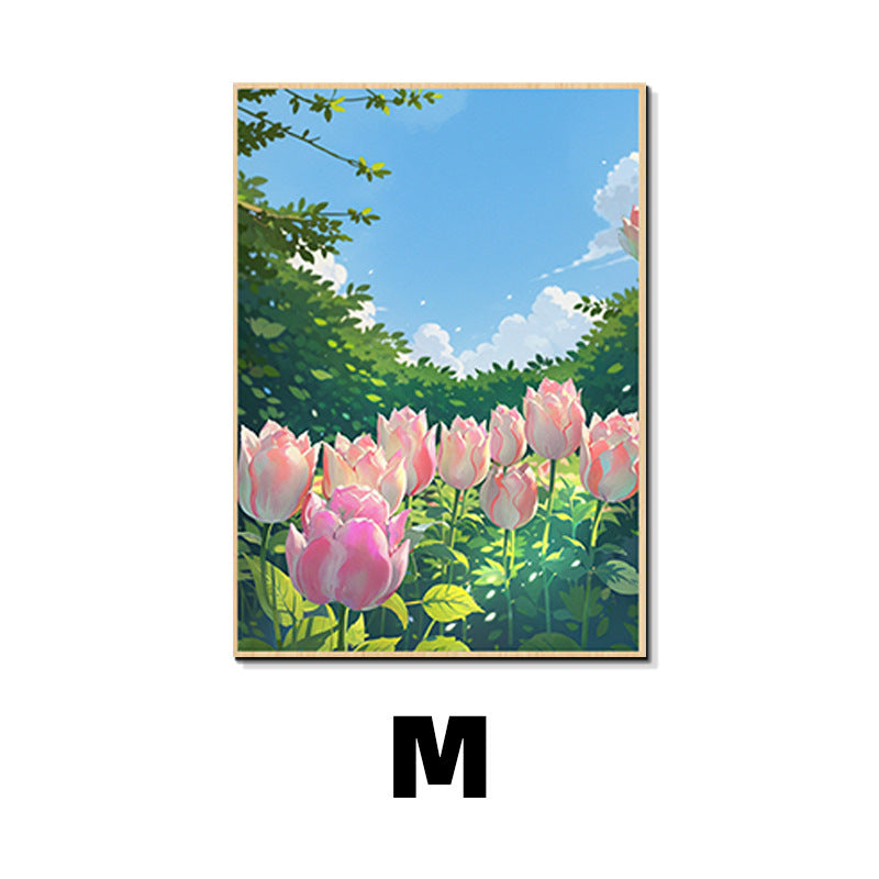 Floral Botanical Print Wall Art Homeandso