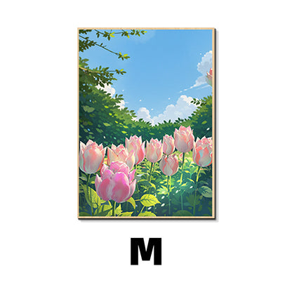 Floral Botanical Print Wall Art Homeandso