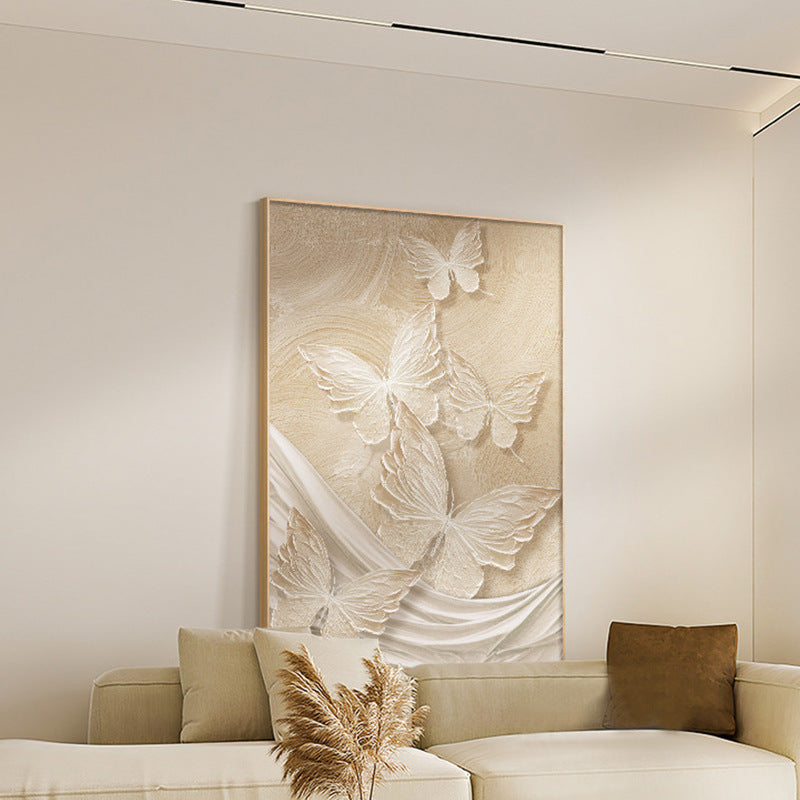 Elegant Butterfly Relief Wall Art Homeandso