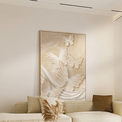 Elegant Butterfly Relief Wall Art Homeandso