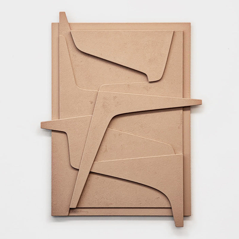 Textured Artistic Abstract Wall Sculpture Homeandso