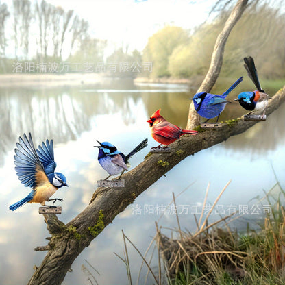 Decorative Bird Figurine Set Homeandso