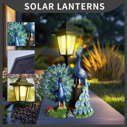 Decorative Peacock Lantern Homeandso