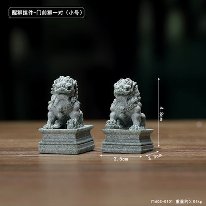 Decorative Guardian Lion Figurines Homeandso