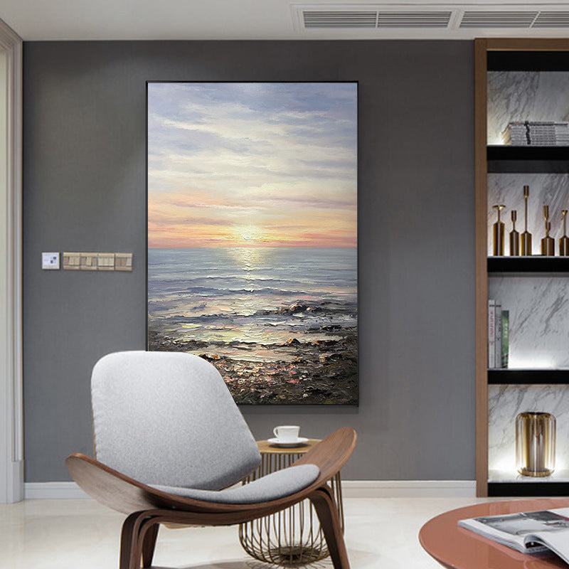 Coastal Sunrise Landscape Wall Art Homeandso