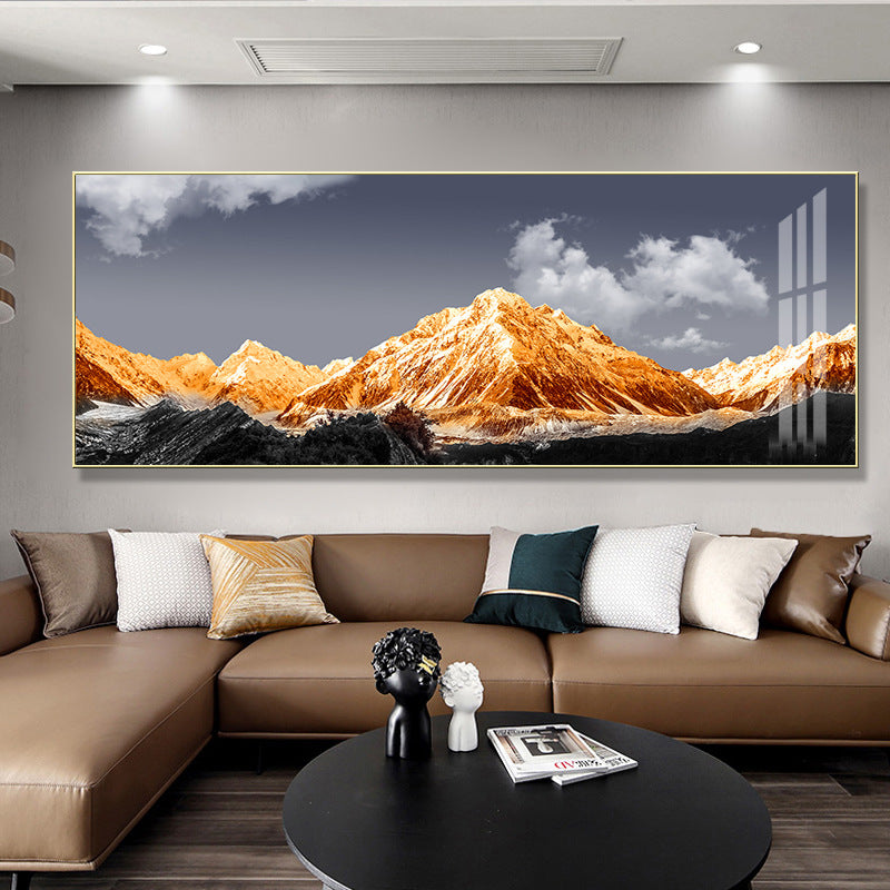 Framed Mountain Landscape Artwork Homeandso