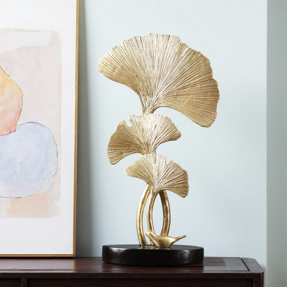 Decorative Ginkgo Leaf Sculpture Homeandso