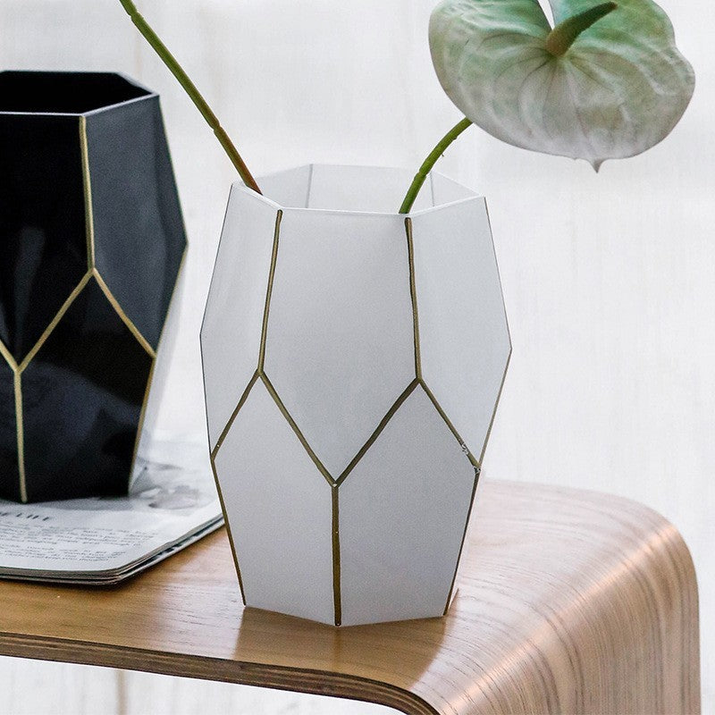 Decorative Geometric Vase