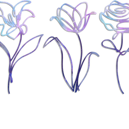 Decorative Wire Flower Wall Art Homeandso
