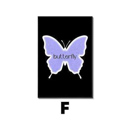 Butterfly-Themed Wall Art Print Homeandso