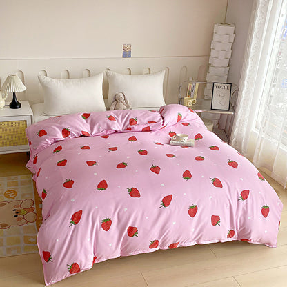 Luxury Floral Print Bedding Set