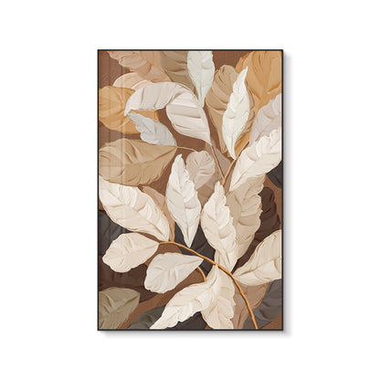 Elegant Botanical Leaf Wall Art Homeandso