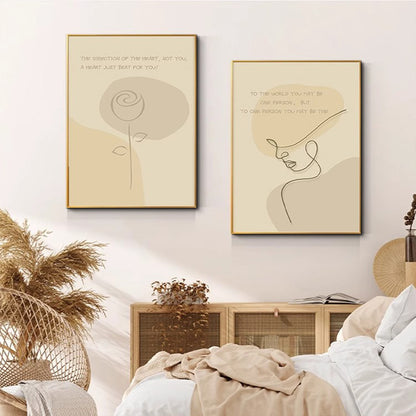 Abstract Decorative Wall Art Print Homeandso
