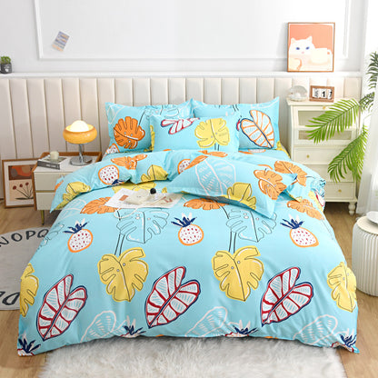 Floral Patterned Duvet Cover Set
