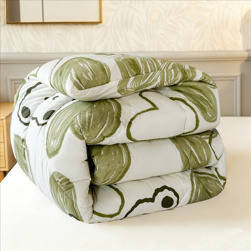 Ultra-Soft Grid Pattern Comforter