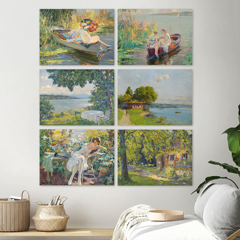 Vintage Floral Canvas Wall Art Homeandso