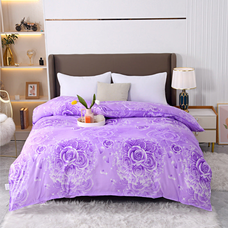 Luxury Floral Print Bedding Set