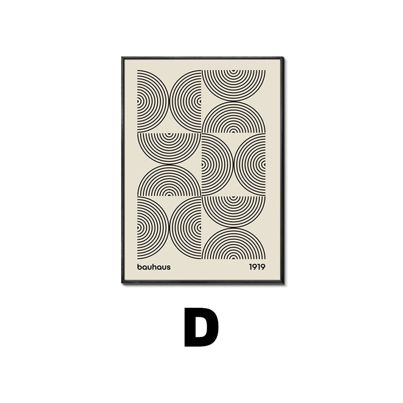 Bauhaus Geometric Wall Art Print Homeandso