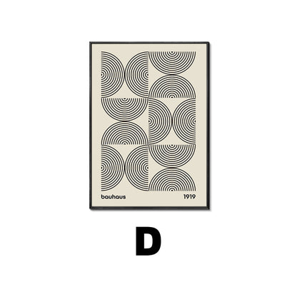Bauhaus Geometric Wall Art Print Homeandso