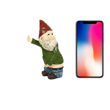 Playful Garden Gnome Statue Homeandso