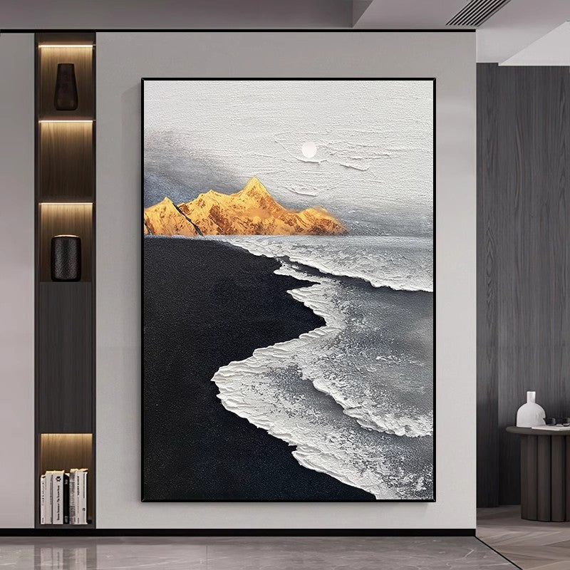 Textured Nature Landscape Canvas Art Homeandso