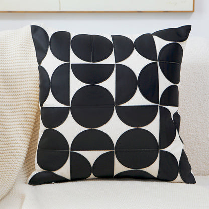Geometric Patterned Decorative Throw Pillow