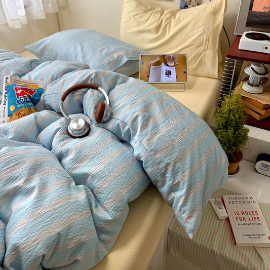 Striped Lightweight Comforter Set