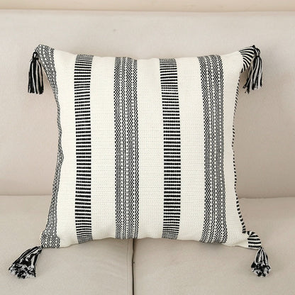 Bohemian Textured Throw Pillow