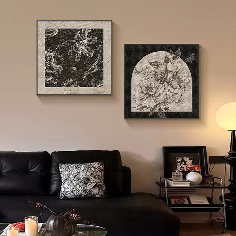 Decorative Floral Framed Artwork Homeandso