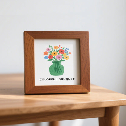 Framed Floral Art Print