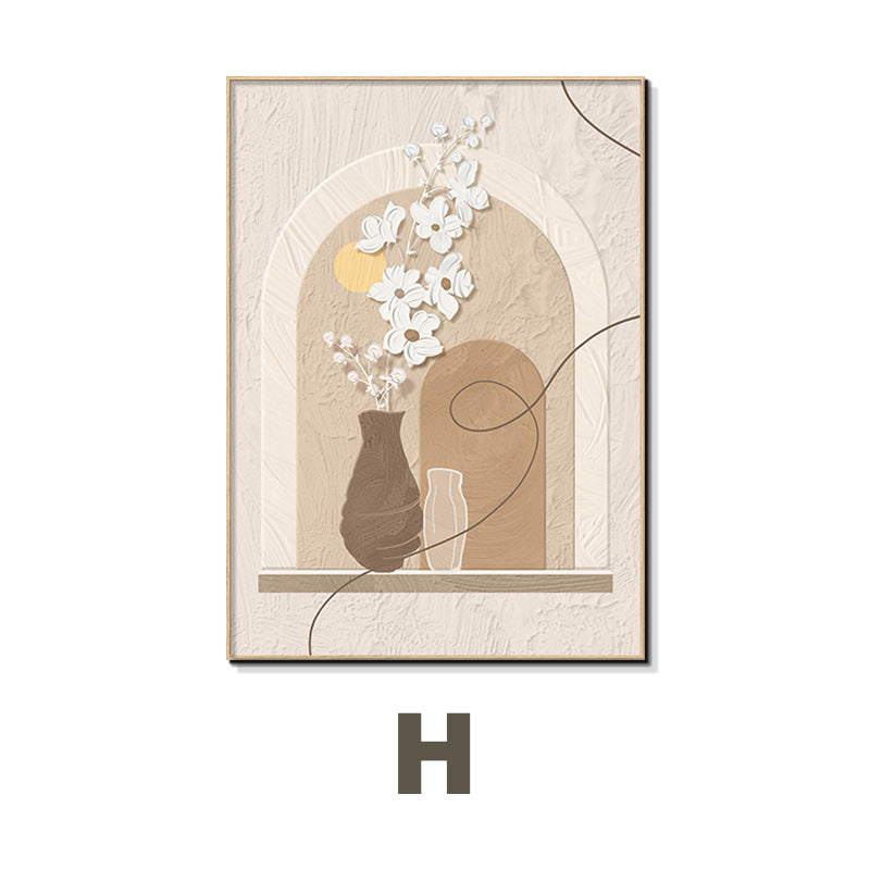 Abstract Contemplative Line Art Framed Wall Decor Homeandso