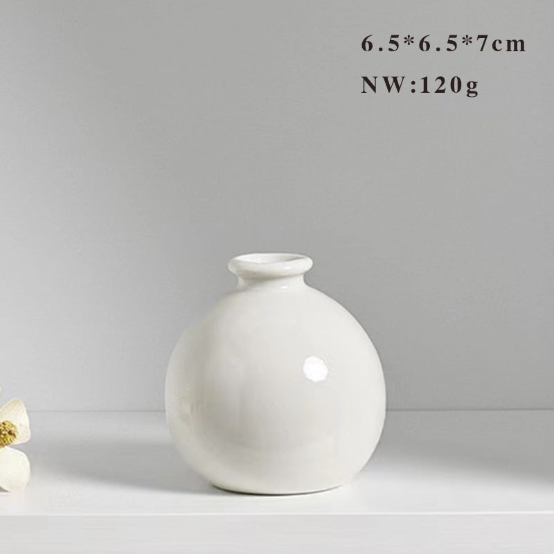 Minimalist Ceramic Decorative Vase Homeandso