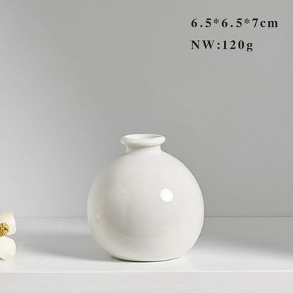 Minimalist Ceramic Decorative Vase Homeandso